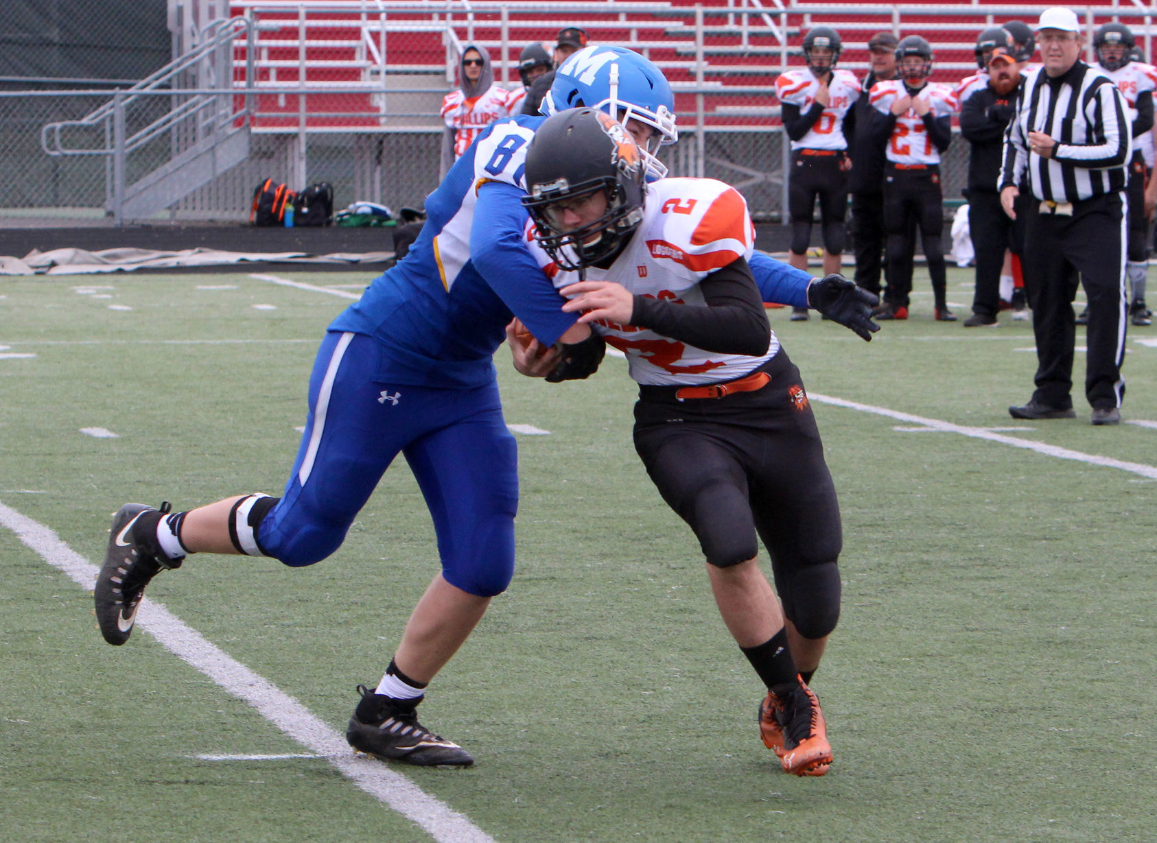 Phillips at McDonell football 9-29-18